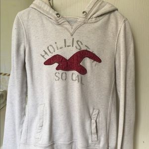 White boys Hollister hoodie